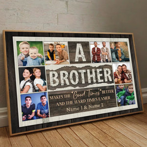 Custom Brother Poster – A Meaningful Gift to Celebrate Your Sibling Bond - 89Prints