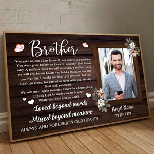 Celebrate Your Brother with Heartfelt Memoria – A Gift of Love and Legacy - 89Prints