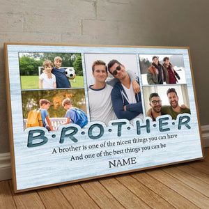 Celebrate Brotherhood with a Customizable Poster for 2 Brothers - 89Prints