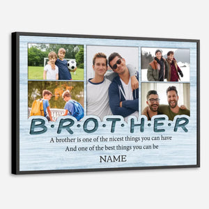 Celebrate Brotherhood with a Customizable Poster for 2 Brothers - 89Prints