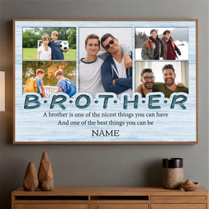 Celebrate Brotherhood with a Customizable Poster for 2 Brothers - 89Prints