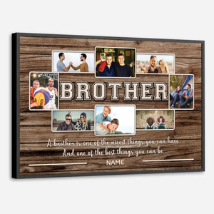 Custom Brother-Sister Poster – A Beautiful Tribute to Sibling Love - 89Prints