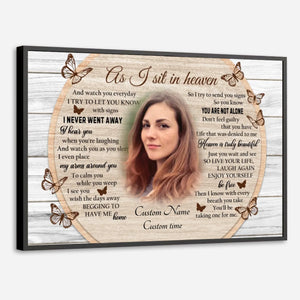 Heaven-Inspired Custom Poster – A Peaceful Tribute to Loved Ones - 89Prints