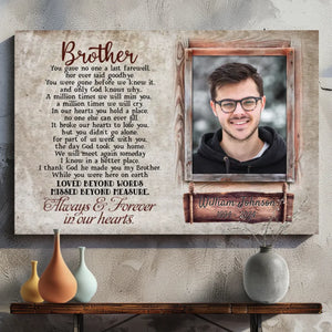 Commemorate Your Brother or Sister’s Memory with a Personalized Canvas from 89Prints