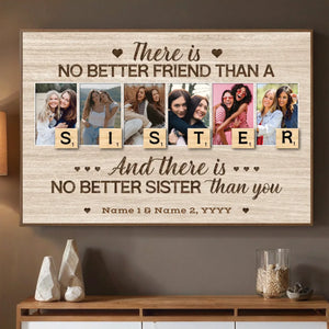 Personalized Sister Gift – A Bond Captured in Art - 89Prints
