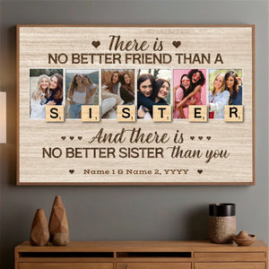 Personalized Sister Gift – A Bond Captured in Art - 89Prints