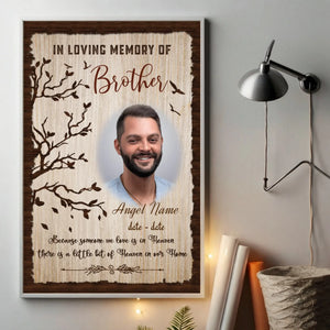 Custom Poster – Gentle Tribute to a Brother or Sister in Heaven - 89Prints
