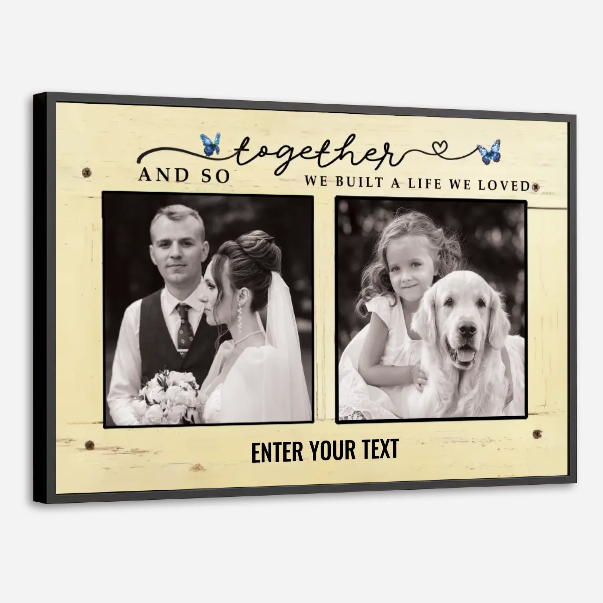 Personalized Family Poster – A Life Built on Love and Togetherness - 89Prints