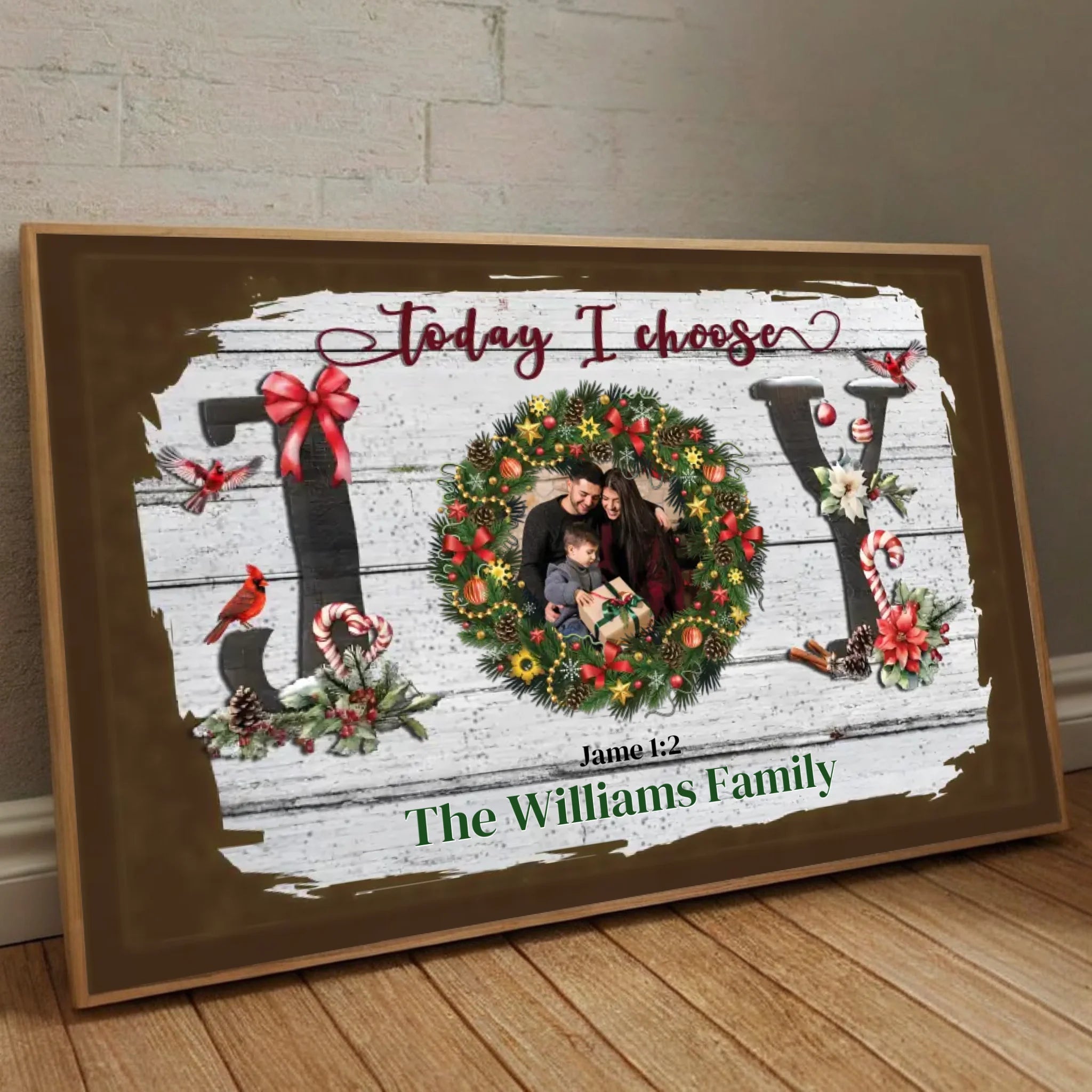 Custom Family Christmas Poster – Celebrate the Joy of Togetherness - 89Prints