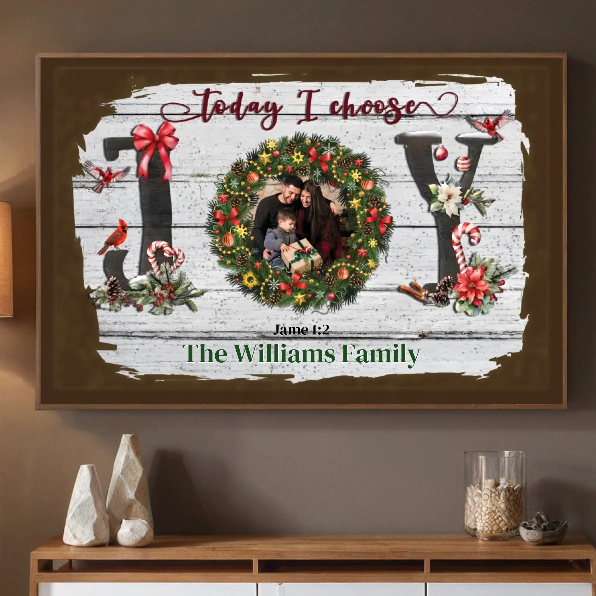 Custom Family Christmas Poster – Celebrate the Joy of Togetherness - 89Prints