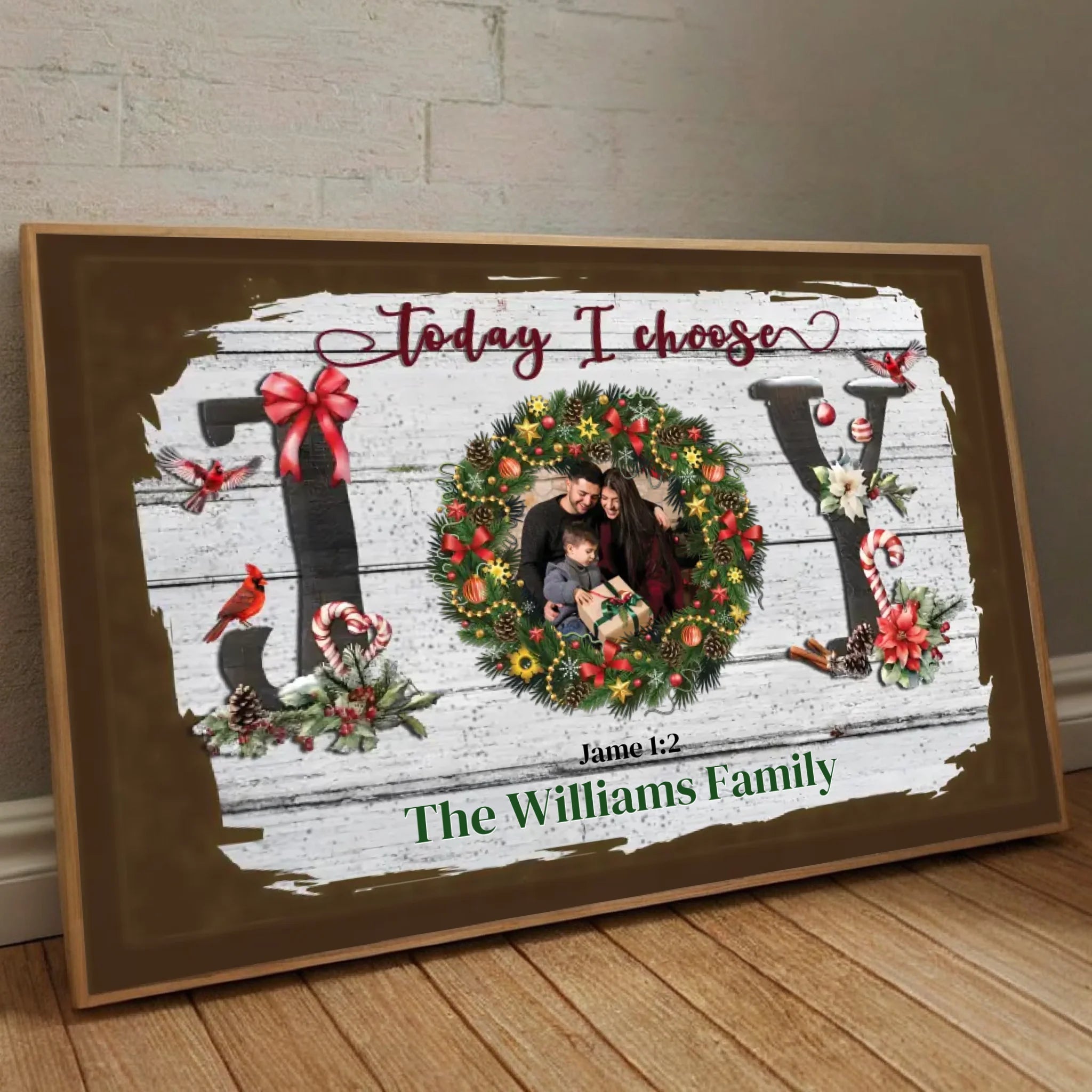Custom Family Christmas Poster – Celebrate the Joy of Togetherness - 89Prints
