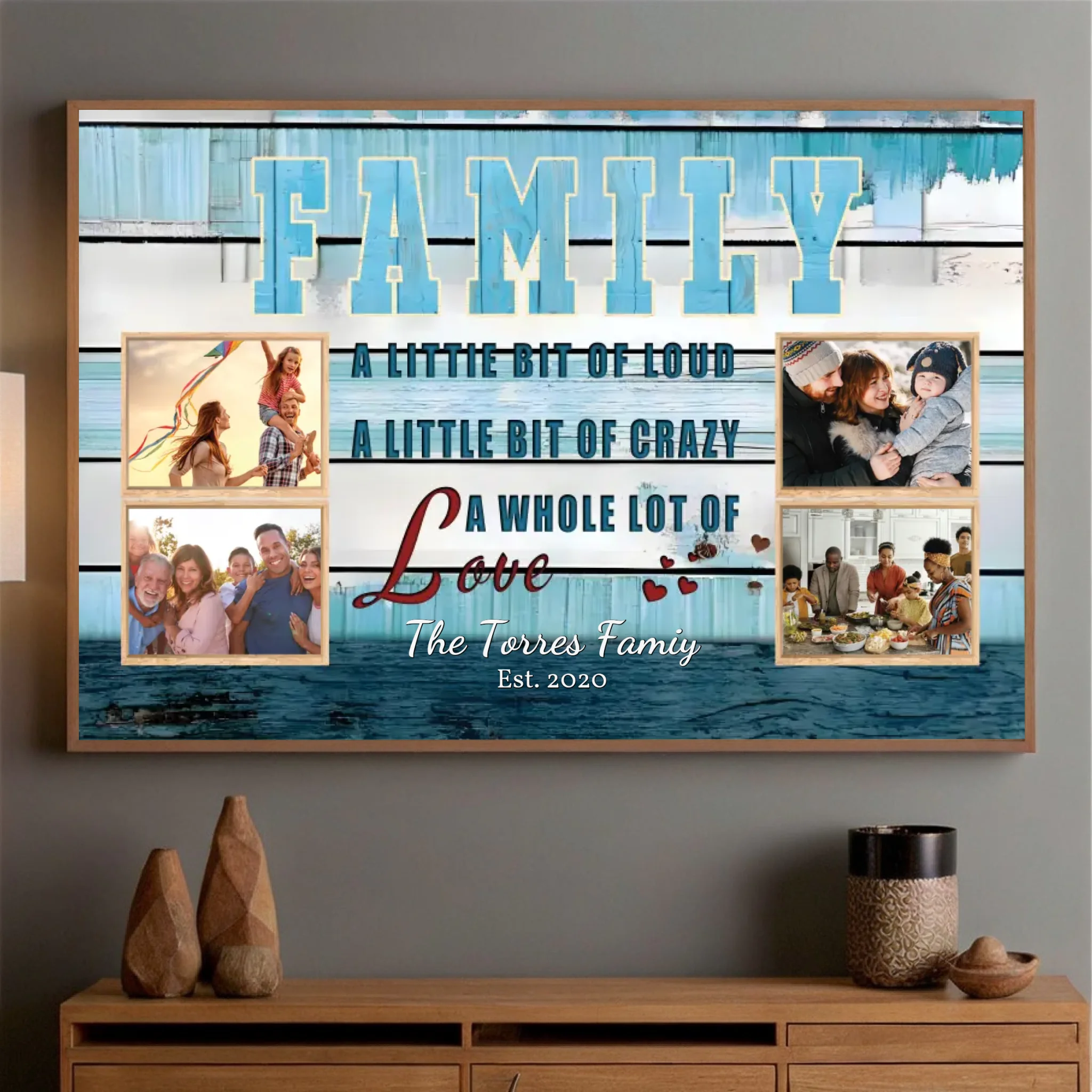 Personalized Family Poster – A Unique Celebration of Love and Togetherness - 89Prints