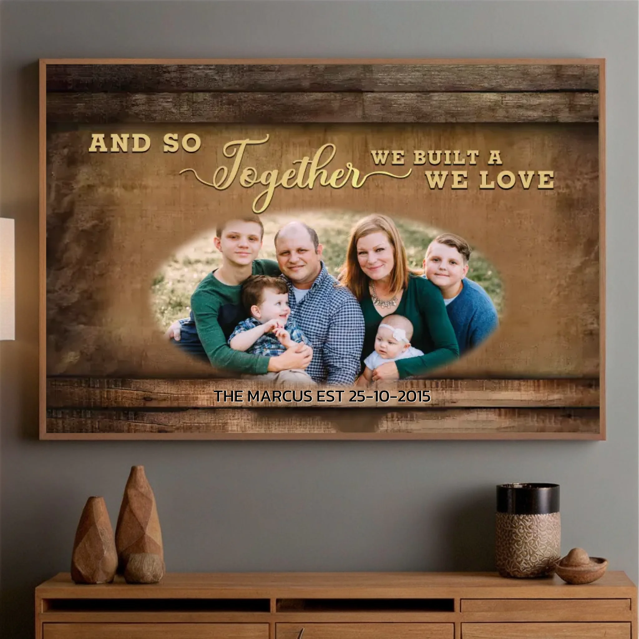 Create Your Unique Family – Personalized Poster for Every Home - 89Prints