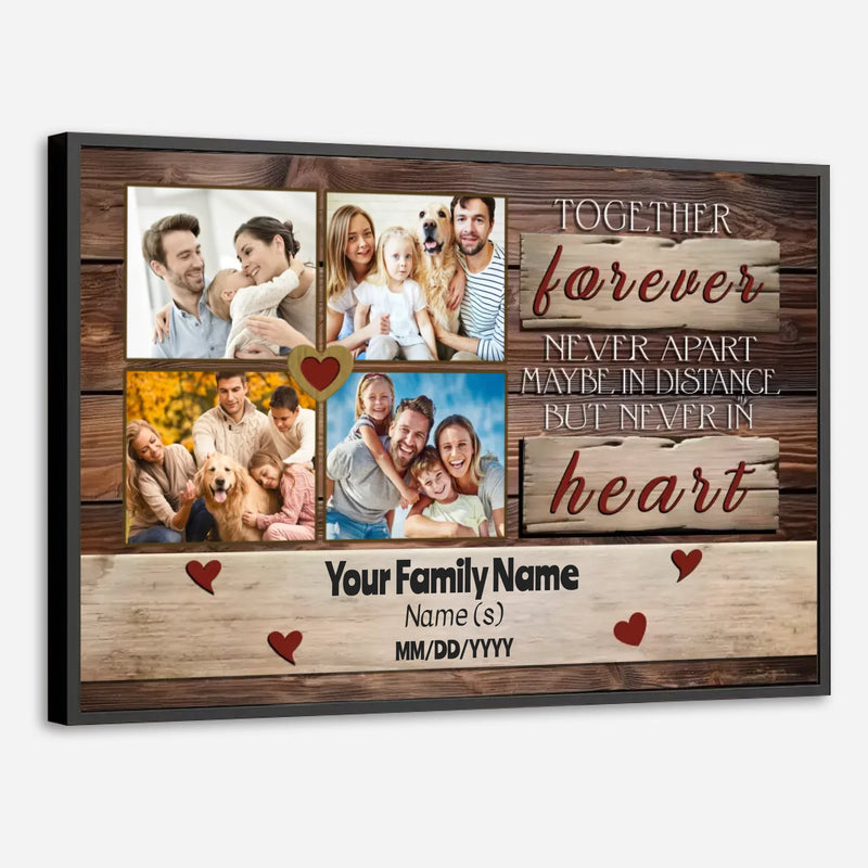 Together Forever – Custom Family Poster Celebrating Lasting Bonds - 89Prints