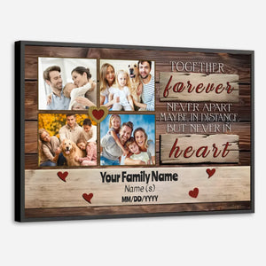 Together Forever – Custom Family Poster Celebrating Lasting Bonds - 89Prints