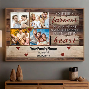 Together Forever – Custom Family Poster Celebrating Lasting Bonds - 89Prints