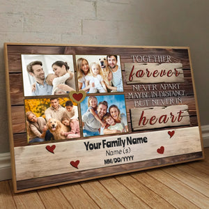 Together Forever – Custom Family Poster Celebrating Lasting Bonds - 89Prints