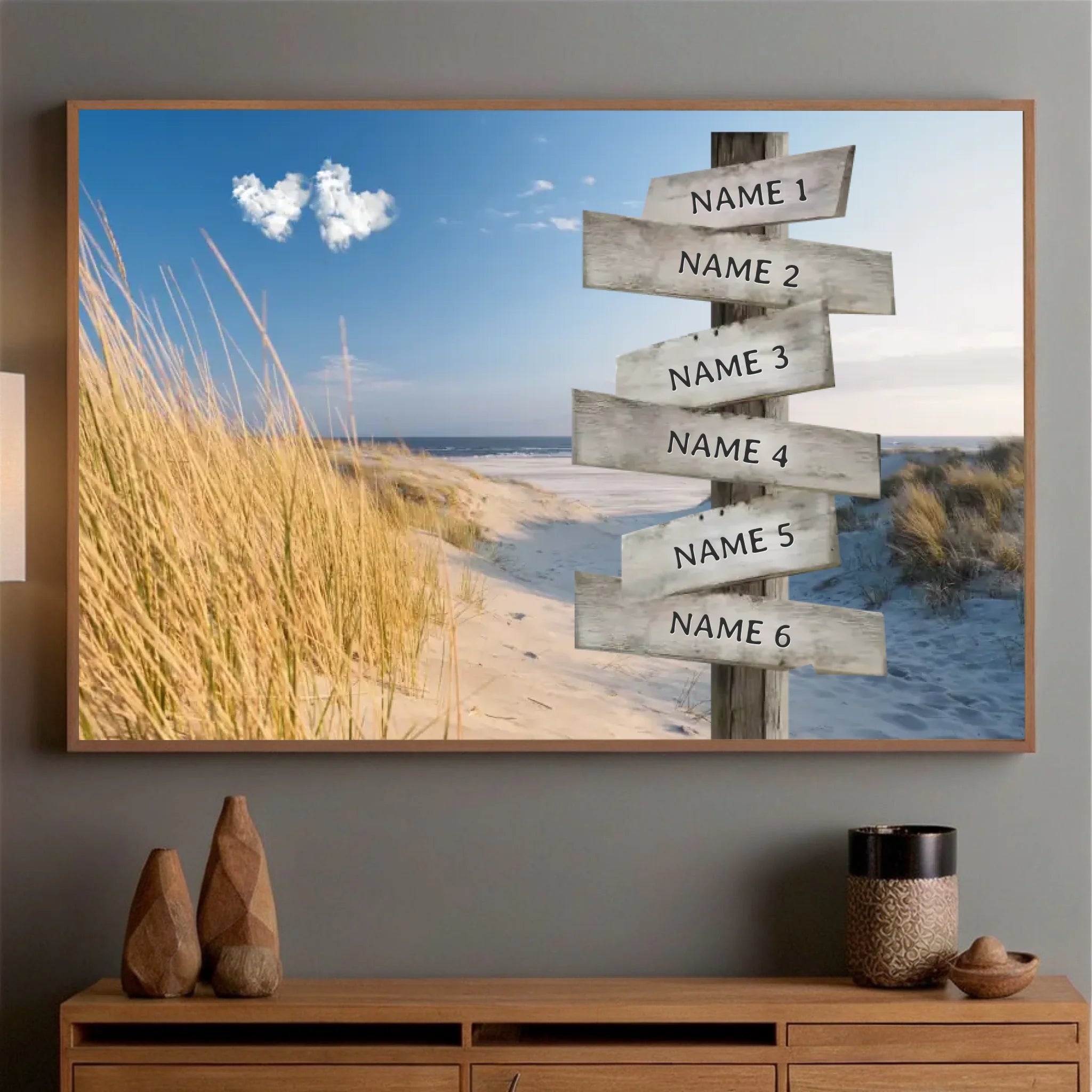 Inspirational Custom Family Poster – Celebrate Love, Strength & Unity - 89Prints