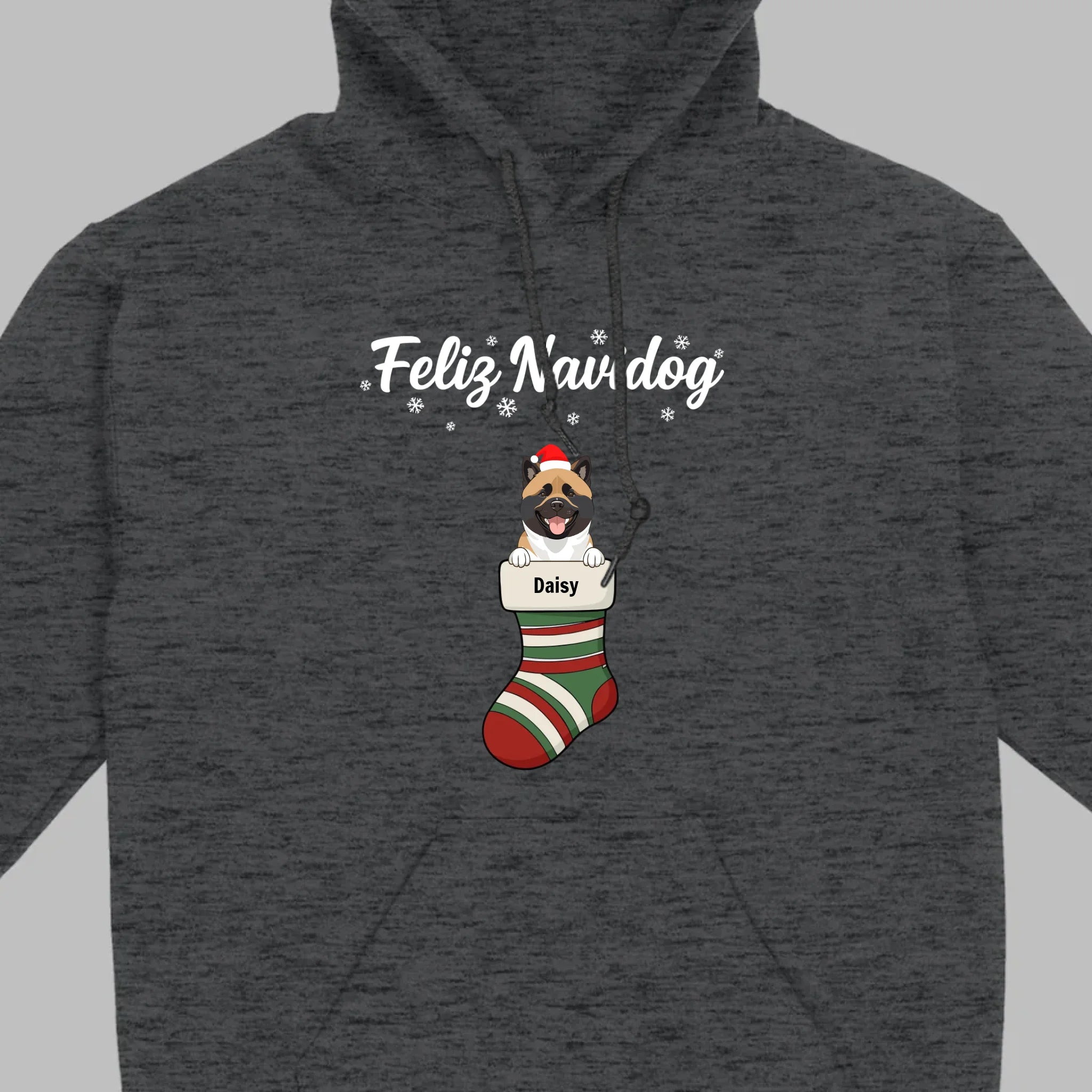 Personalized Christmas Dog Shirt – Feliz Navidog Holiday Tee - 89Prints