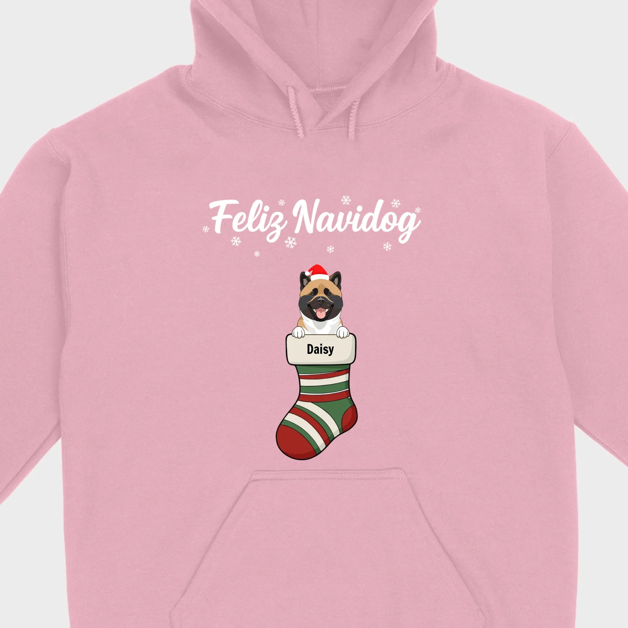Personalized Christmas Dog Shirt – Feliz Navidog Holiday Tee - 89Prints