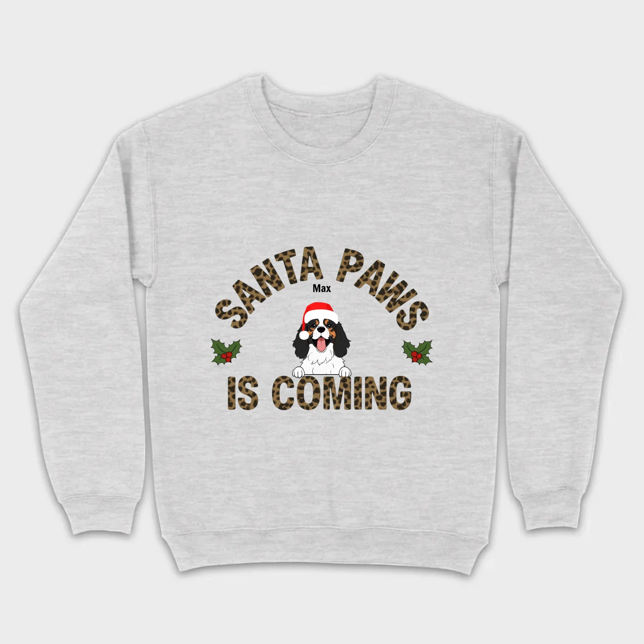 Funny Christmas Shirt – Santa Paws Is Coming Tee for Pet Owners - 89Prints
