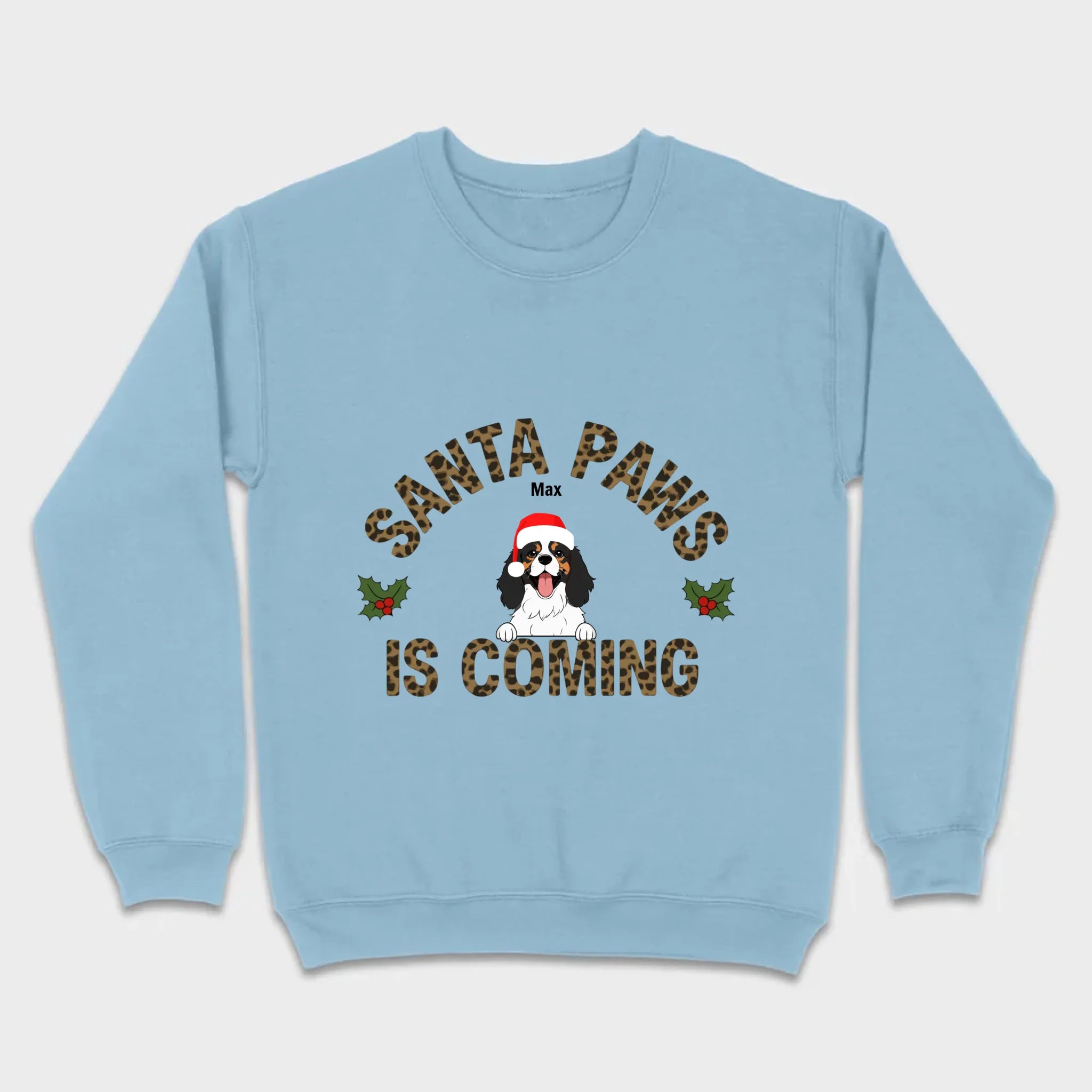 Funny Christmas Shirt – Santa Paws Is Coming Tee for Pet Owners - 89Prints