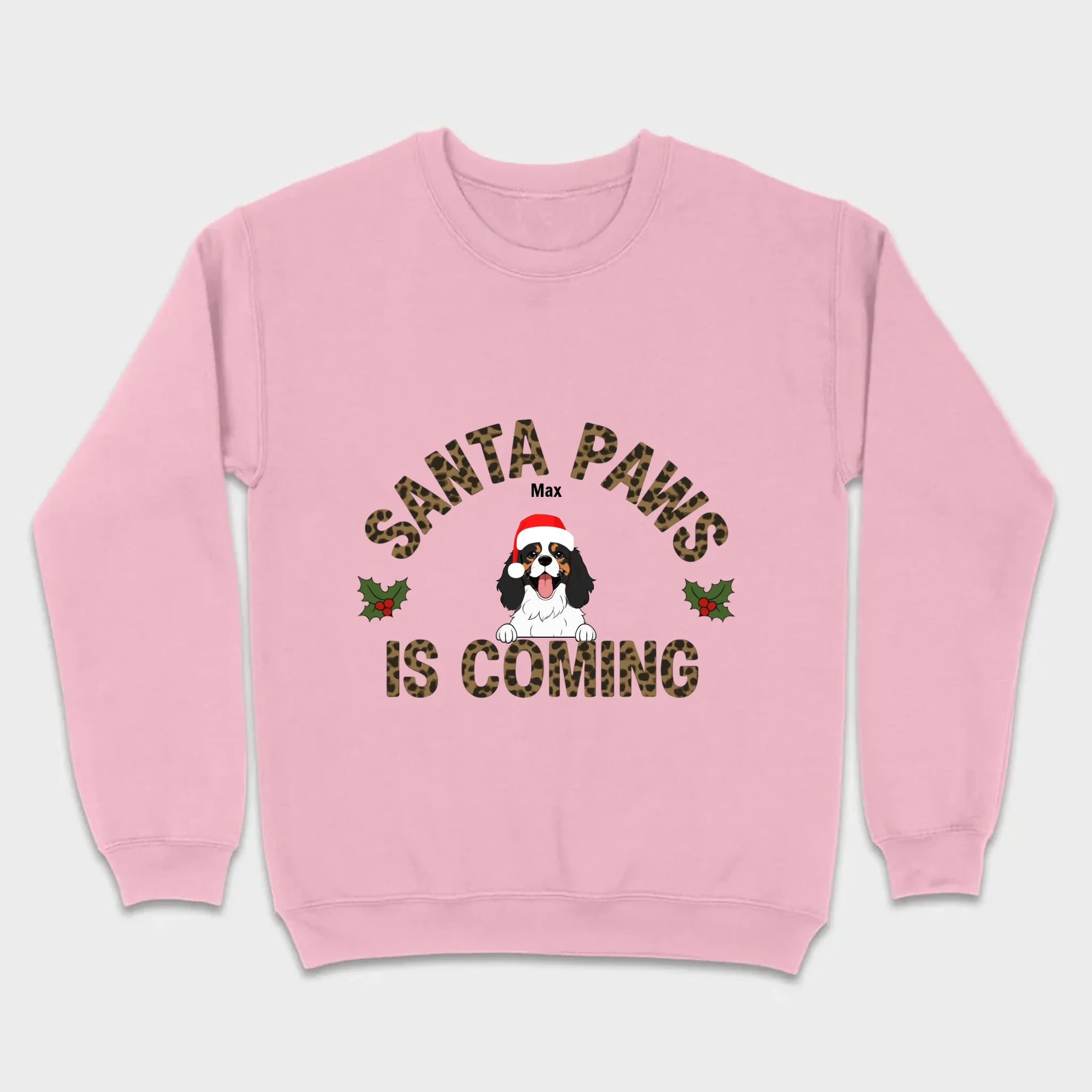 Funny Christmas Shirt – Santa Paws Is Coming Tee for Pet Owners - 89Prints