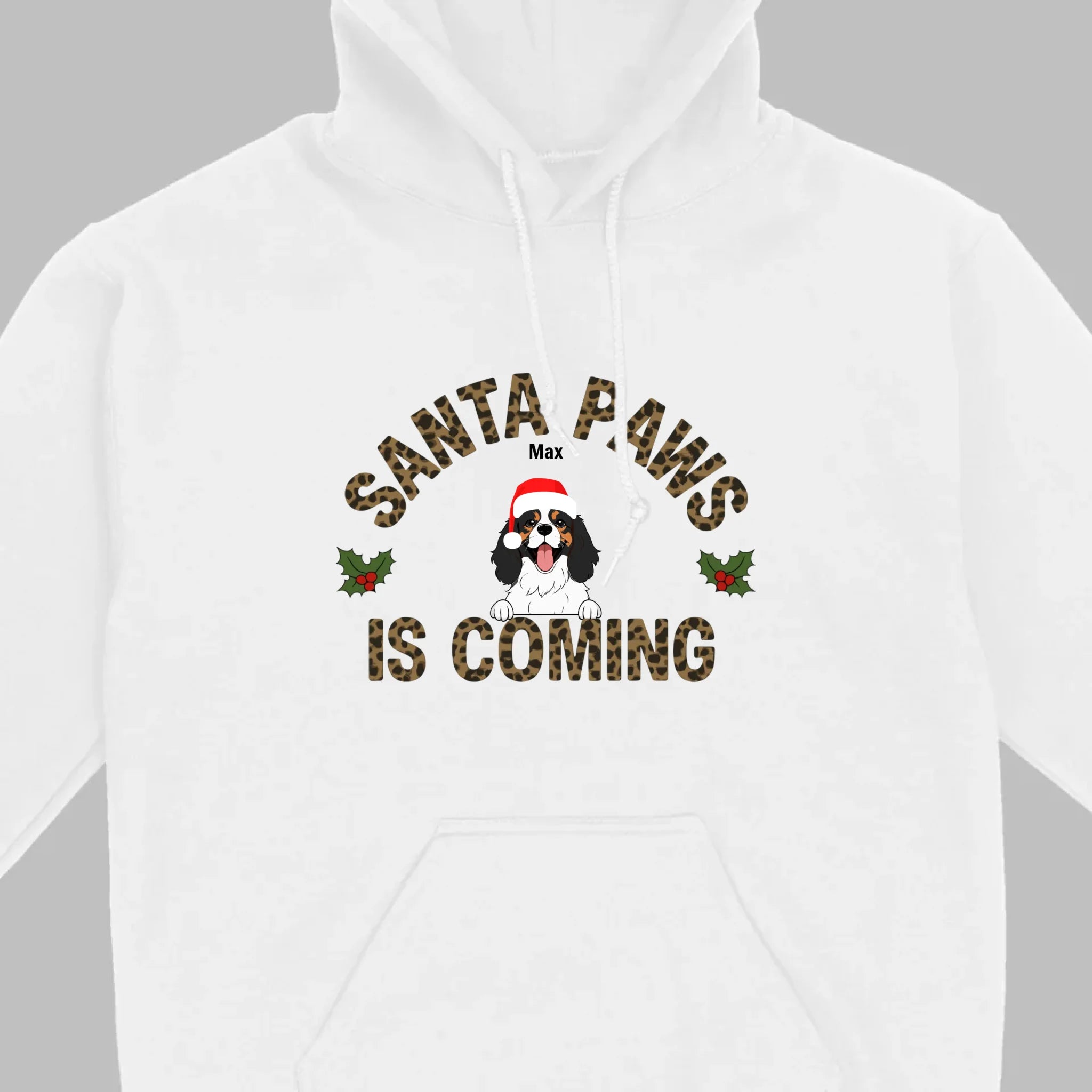 Funny Christmas Shirt – Santa Paws Is Coming Tee for Pet Owners - 89Prints