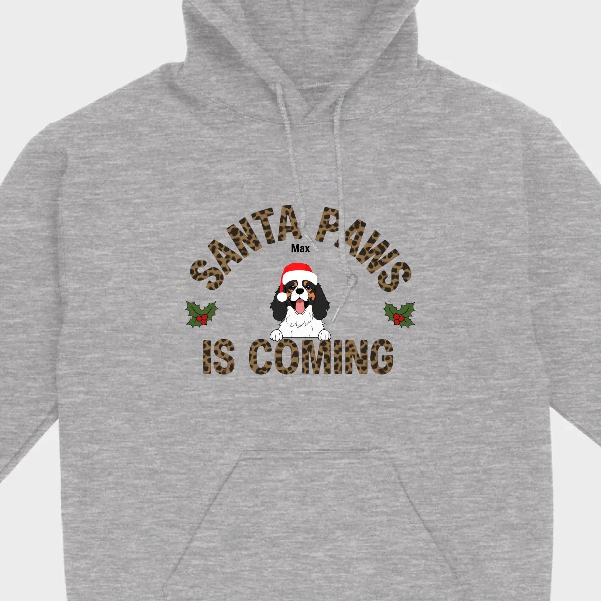 Funny Christmas Shirt – Santa Paws Is Coming Tee for Pet Owners - 89Prints