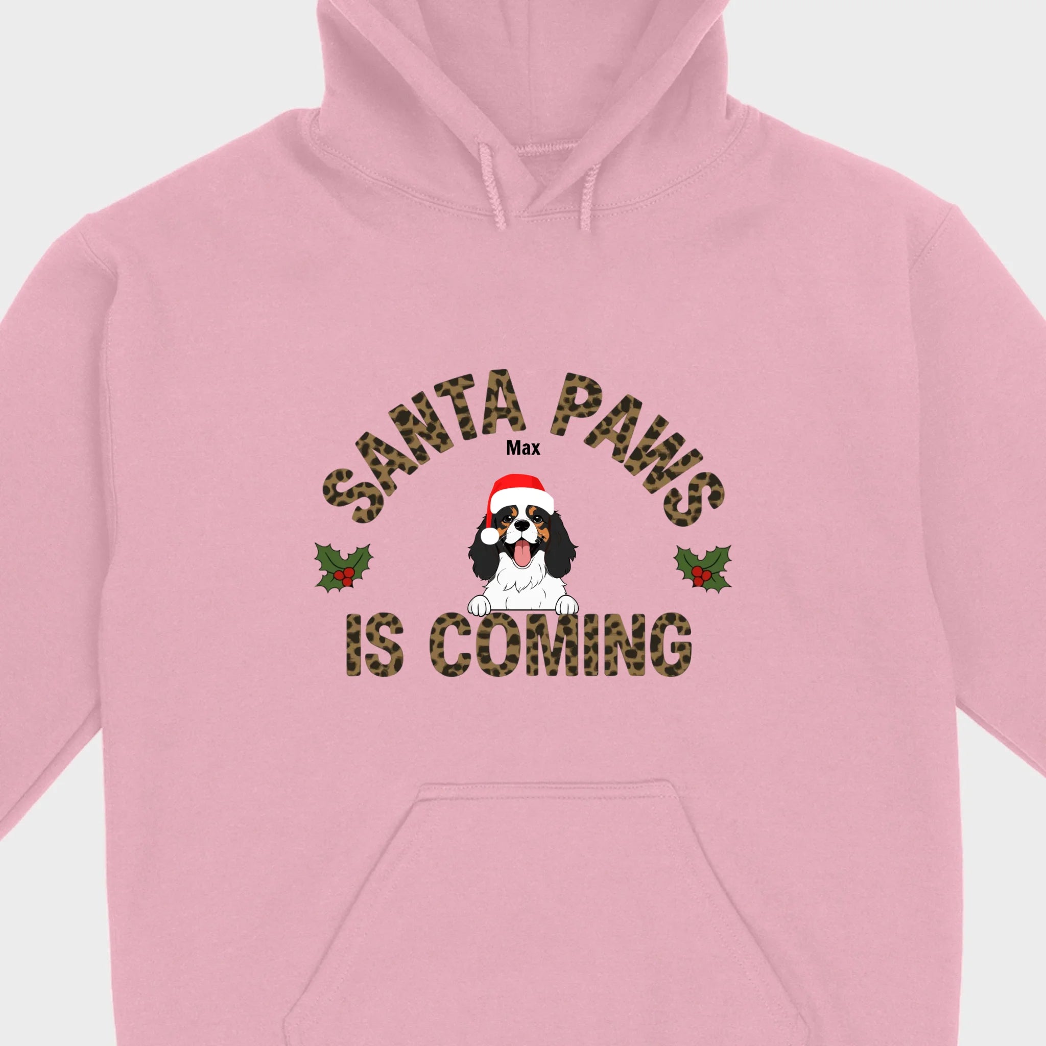 Funny Christmas Shirt – Santa Paws Is Coming Tee for Pet Owners - 89Prints