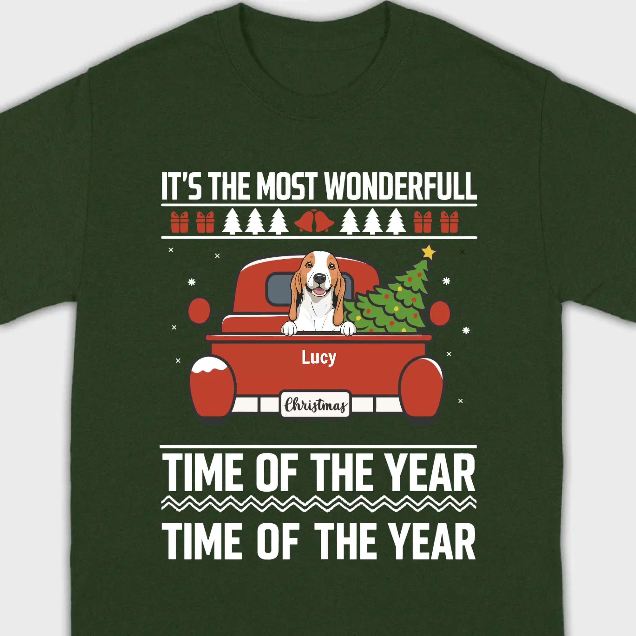 Holiday T-Shirt – It’s the Most Wonderful Time of the Year Design - 89Prints