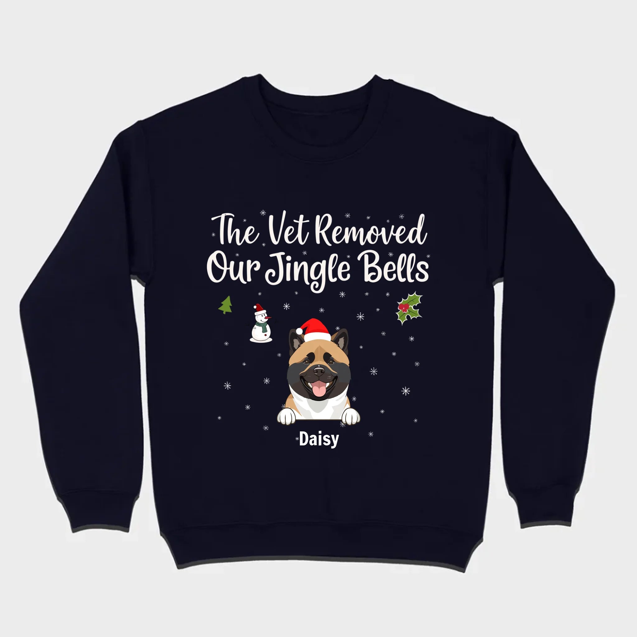 Funny Pet Owner Christmas Shirt – The Vet Removed Our Jingle Bells - 89Prints