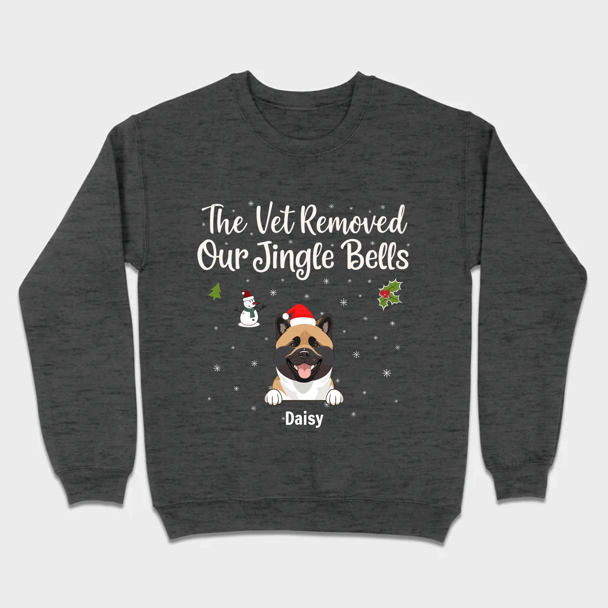 Funny Pet Owner Christmas Shirt – The Vet Removed Our Jingle Bells - 89Prints
