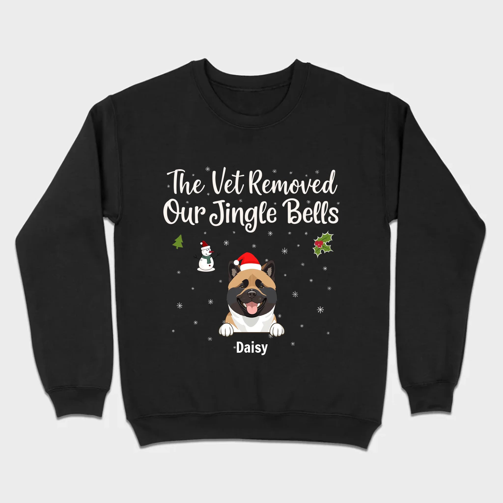 Funny Pet Owner Christmas Shirt – The Vet Removed Our Jingle Bells - 89Prints