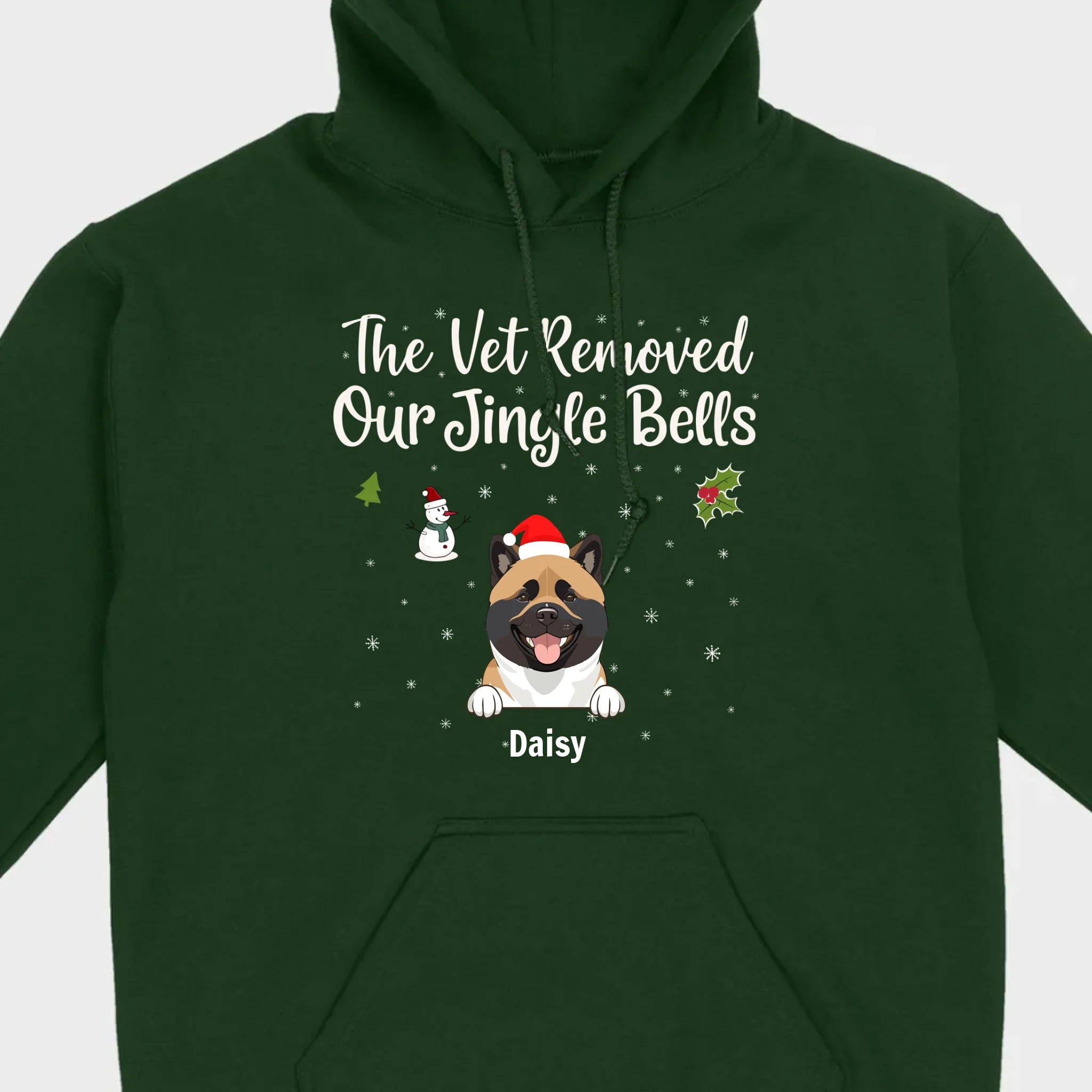 Funny Pet Owner Christmas Shirt – The Vet Removed Our Jingle Bells - 89Prints