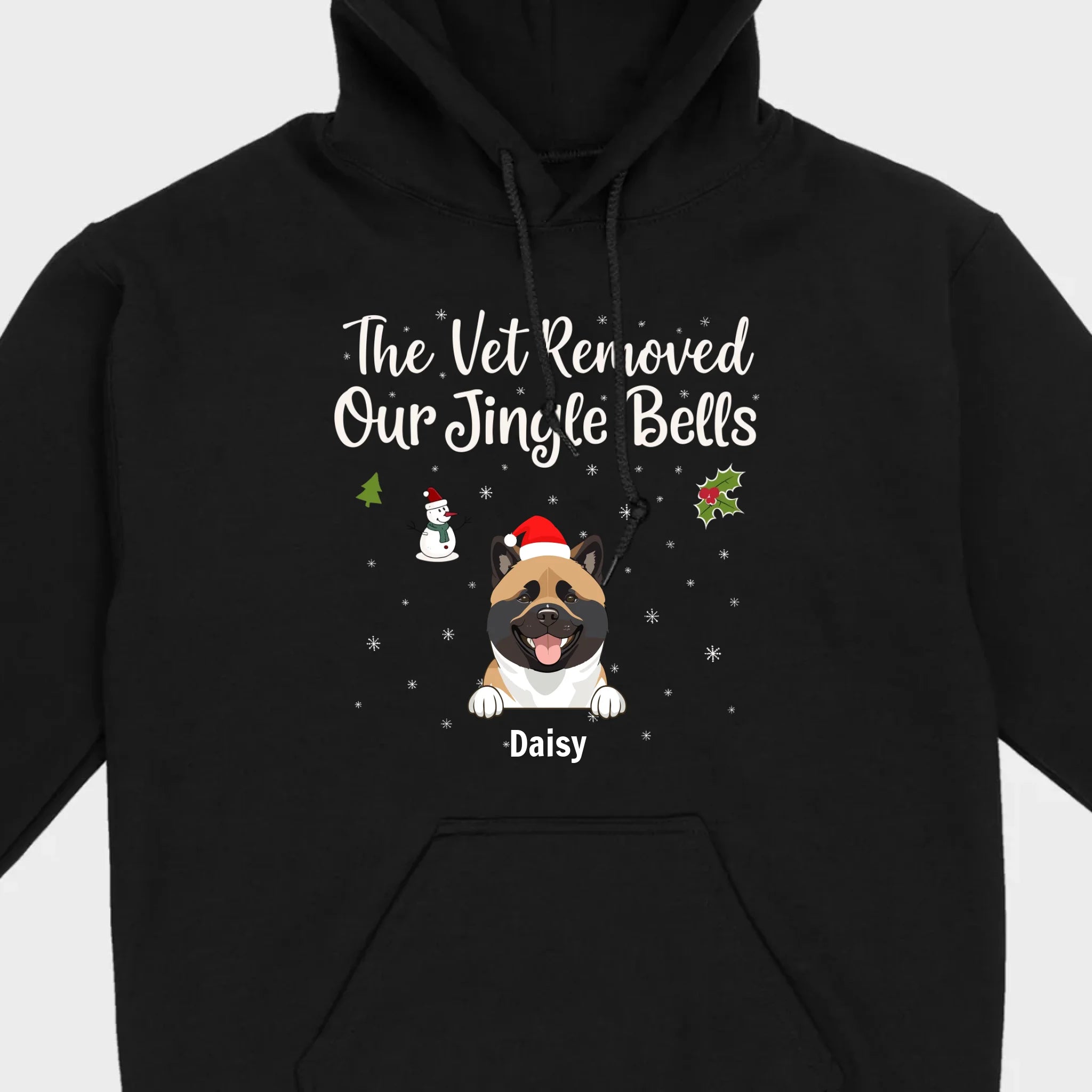 Funny Pet Owner Christmas Shirt – The Vet Removed Our Jingle Bells - 89Prints