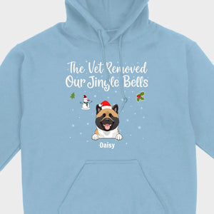 Funny Pet Owner Christmas Shirt – The Vet Removed Our Jingle Bells - 89Prints