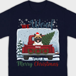 Holiday Dog Apparel – We Woof Merry Christmas Tee - 89Prints