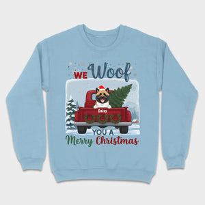 Holiday Dog Apparel – We Woof Merry Christmas Tee - 89Prints