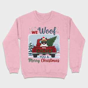 Holiday Dog Apparel – We Woof Merry Christmas Tee - 89Prints