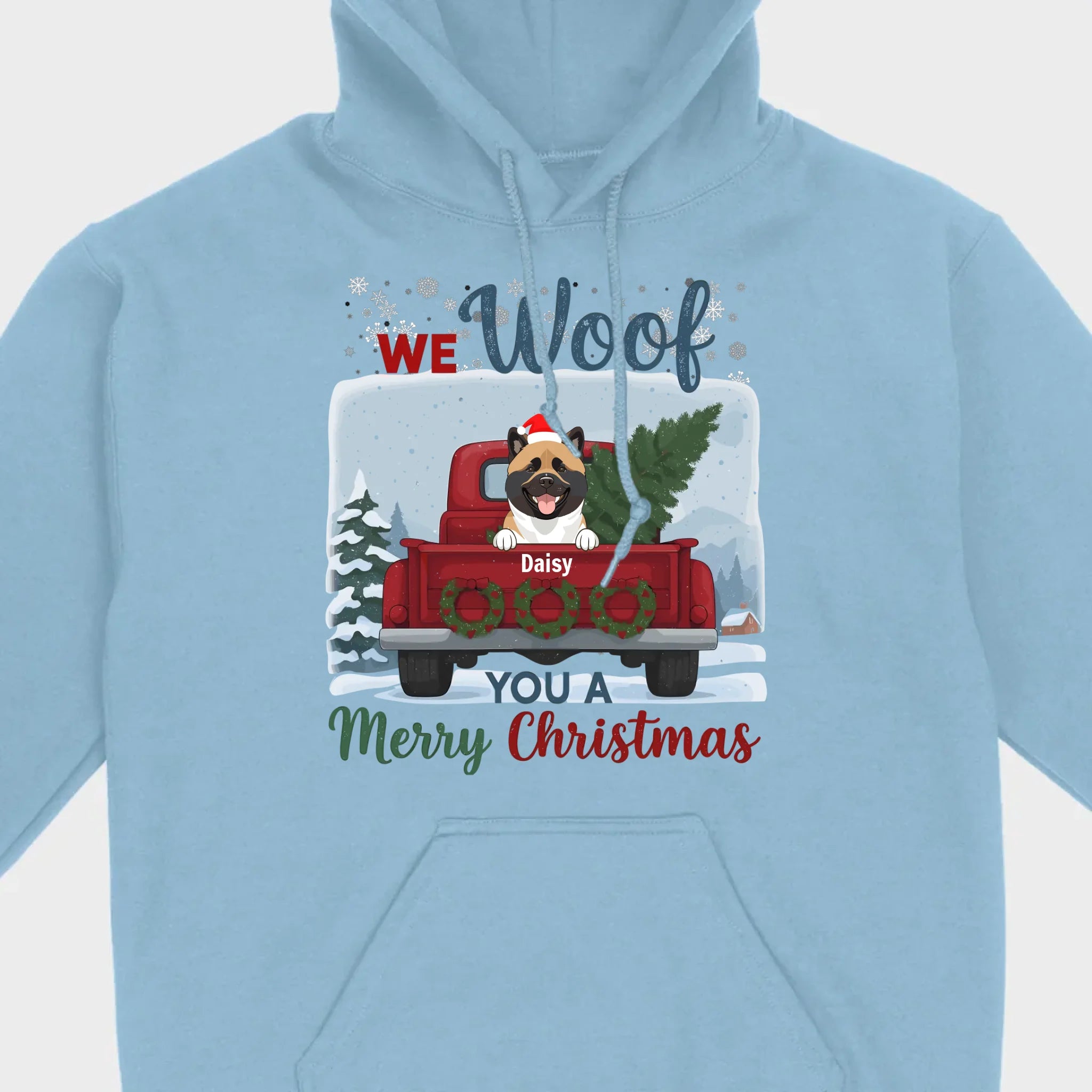 Holiday Dog Apparel – We Woof Merry Christmas Tee - 89Prints