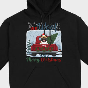 Holiday Dog Apparel – We Woof Merry Christmas Tee - 89Prints