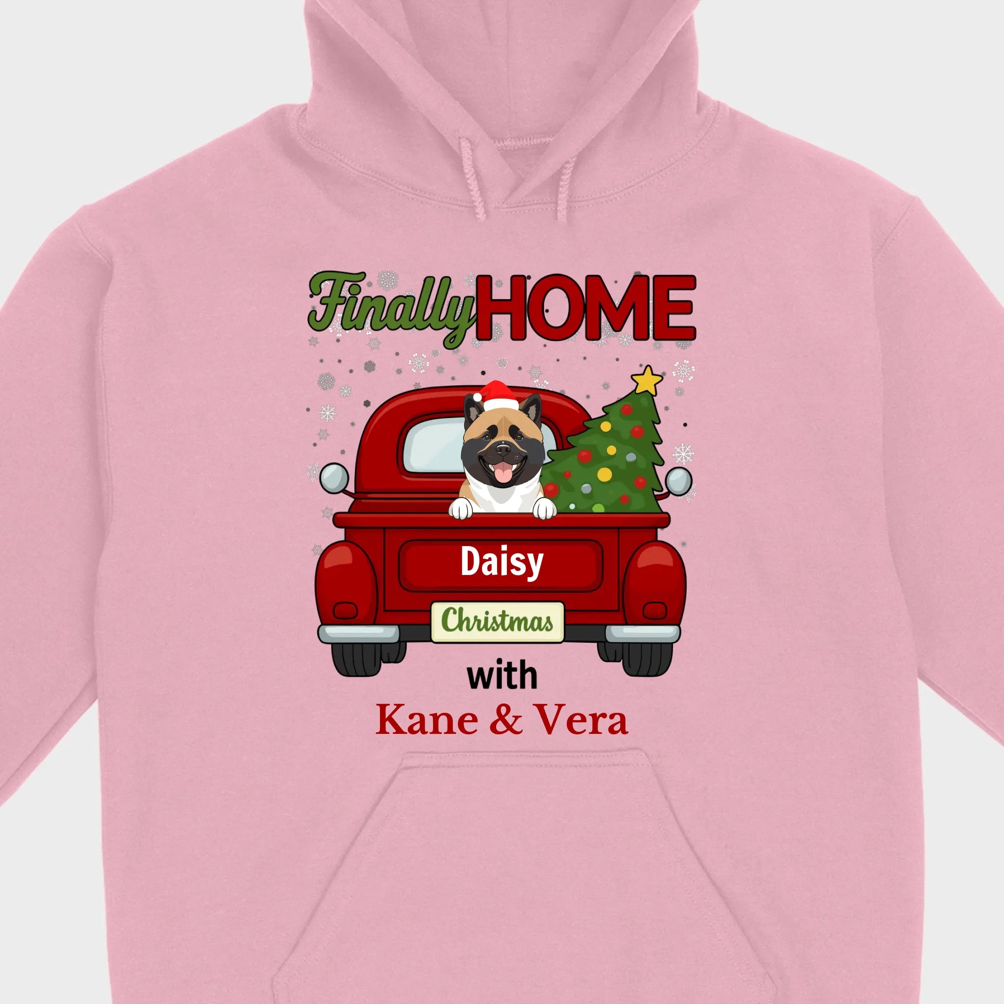 Personalized Christmas Shirt – Finally Home for Christmas Custom Holiday Tee - 89Prints