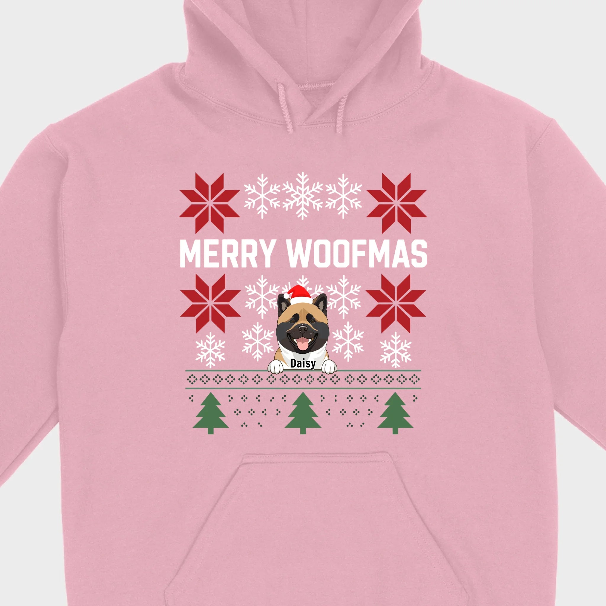 Personalized Merry Woofmas Shirt – Unique Christmas Gift for Dog Lovers - 89Prints