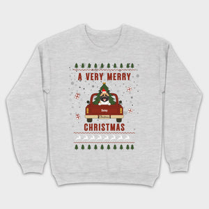 Dog Lover Christmas Tee – A Very Merry Christmas with Your Pup - 89Prints