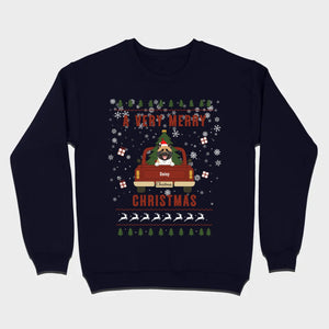 Dog Lover Christmas Tee – A Very Merry Christmas with Your Pup - 89Prints