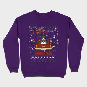 Dog Lover Christmas Tee – A Very Merry Christmas with Your Pup - 89Prints