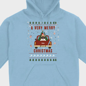 Dog Lover Christmas Tee – A Very Merry Christmas with Your Pup - 89Prints