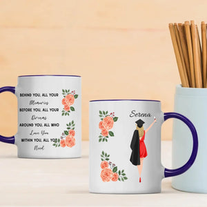 Before You, All Your Dreams – Personalized Graduation Mug of Hope, Luck & Pride | 89Prints