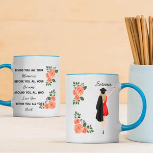 Before You, All Your Dreams – Personalized Graduation Mug of Hope, Luck & Pride | 89Prints